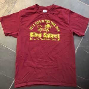 Men’s Size Medium Graphic T-Shirt with Yellow Print